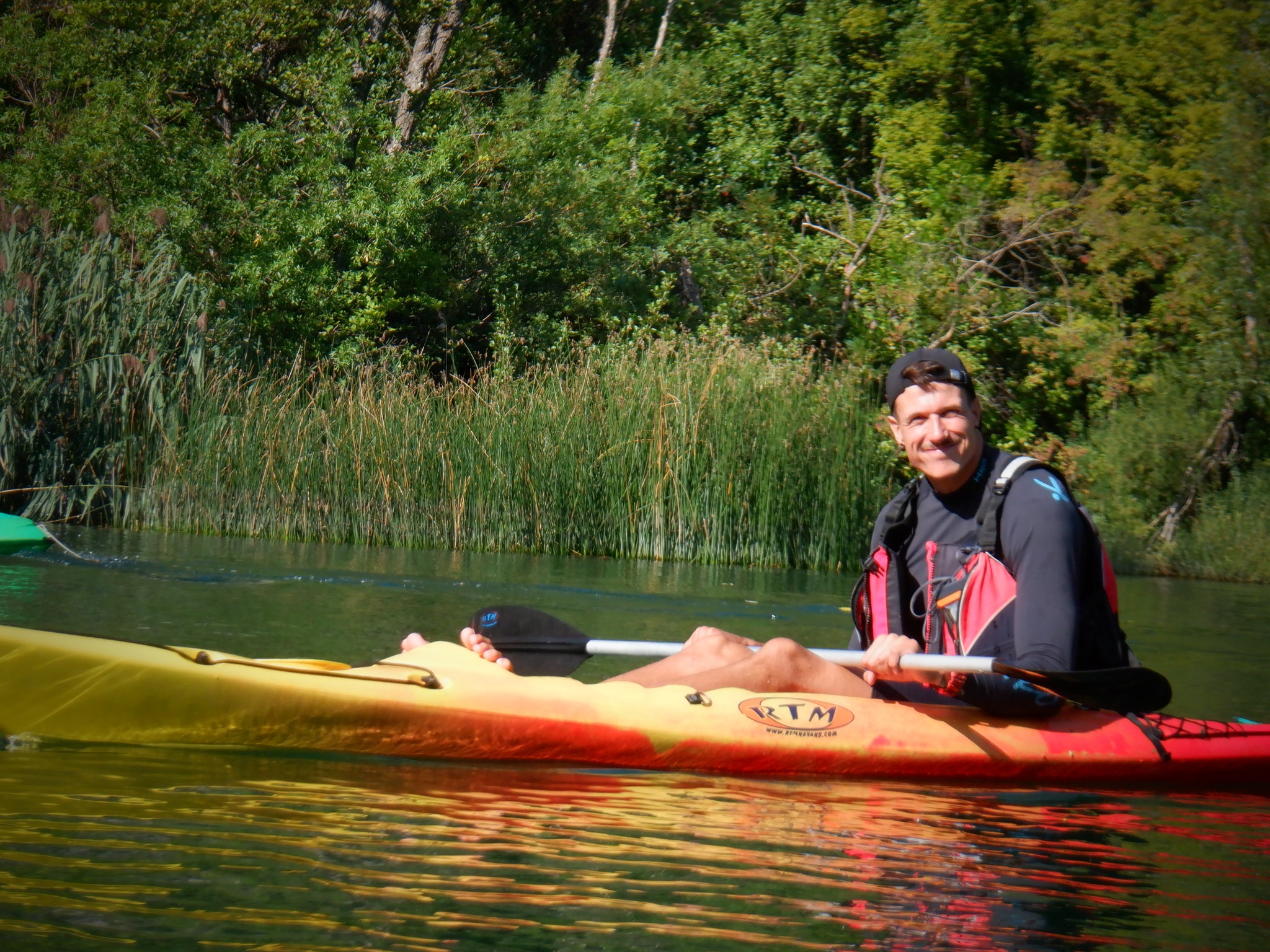 kayaking split