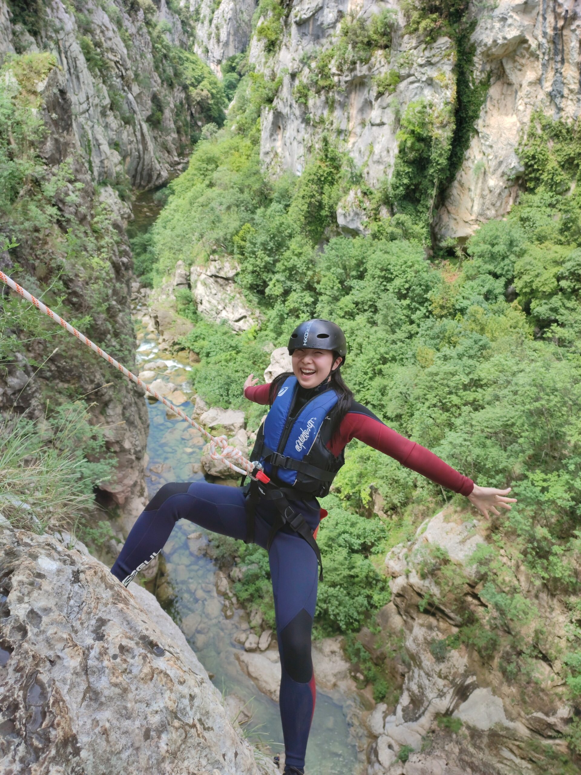 omis advanced canyoning
