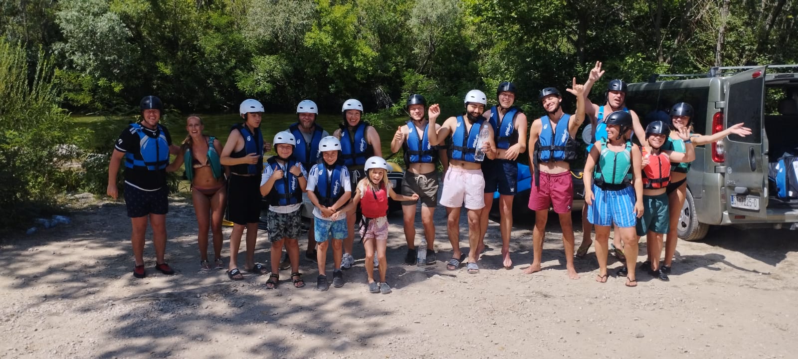 extreme canyoning in omis