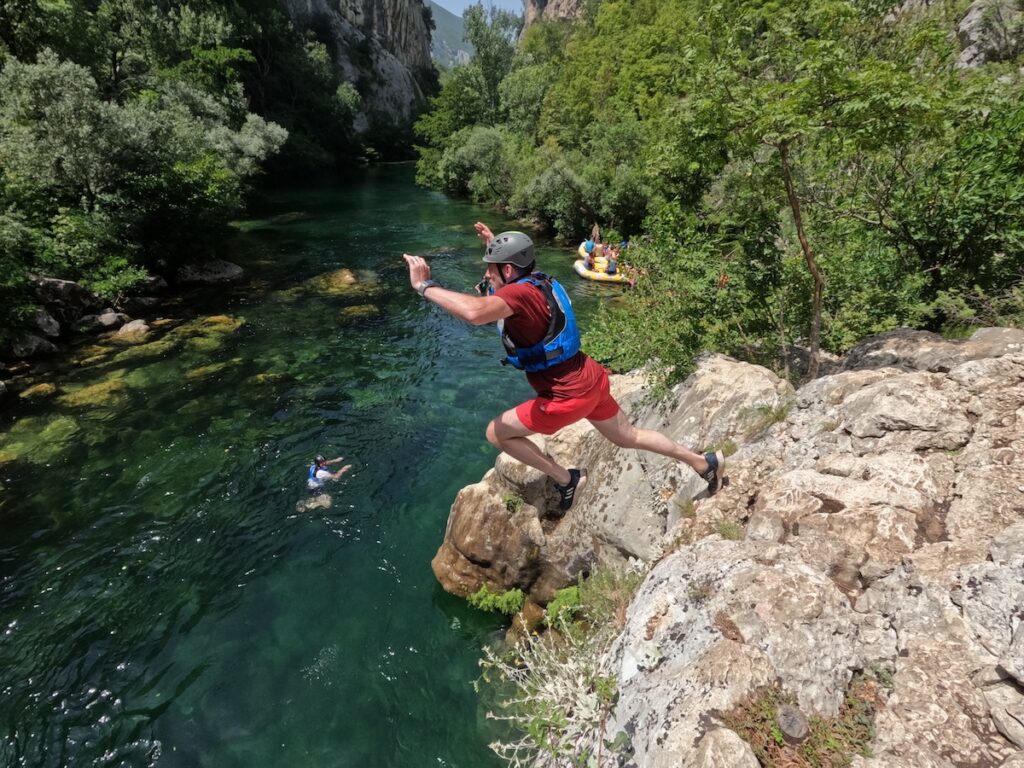 rafting omis cetina