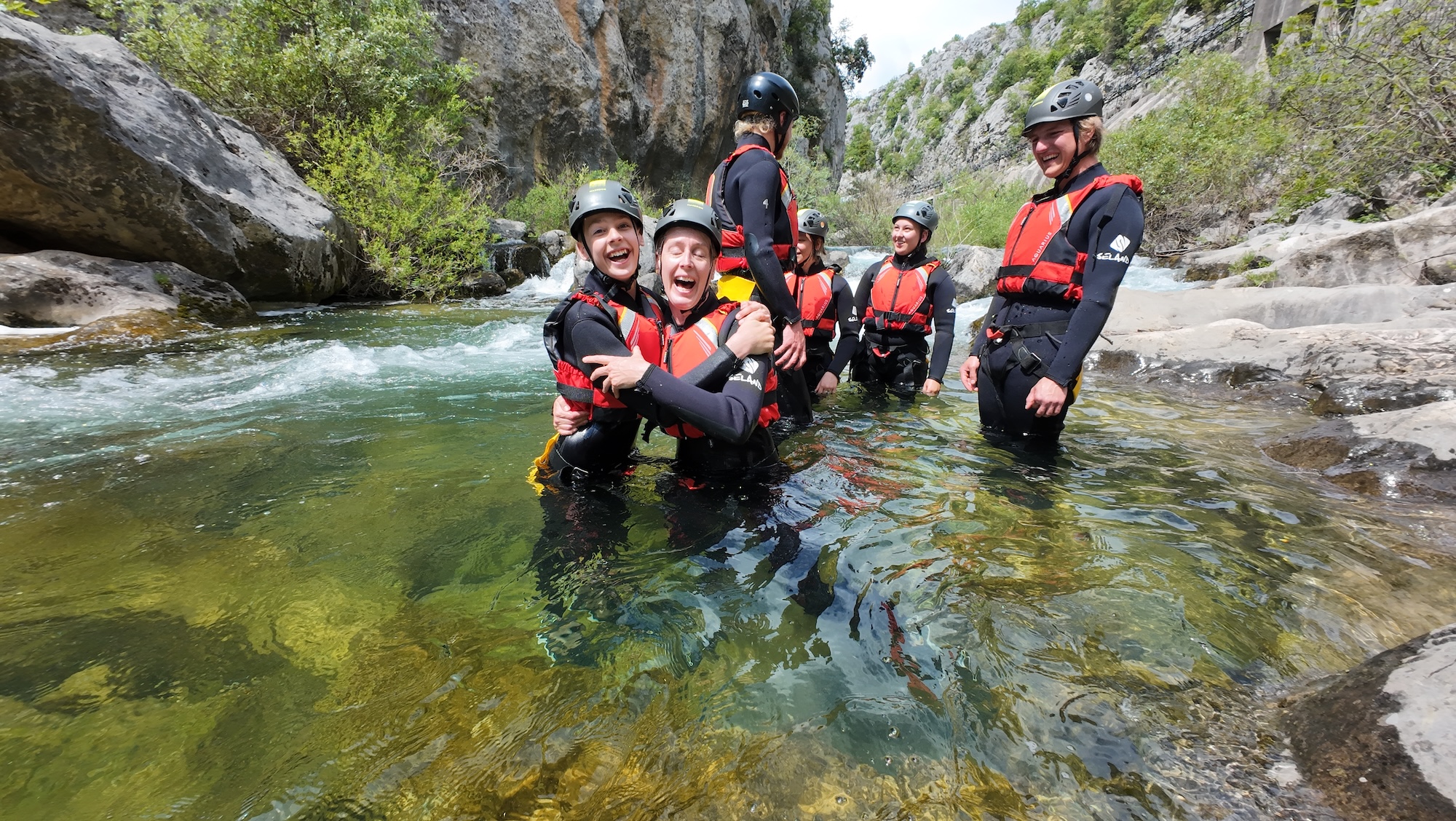 Canyoning Croatie Cetina