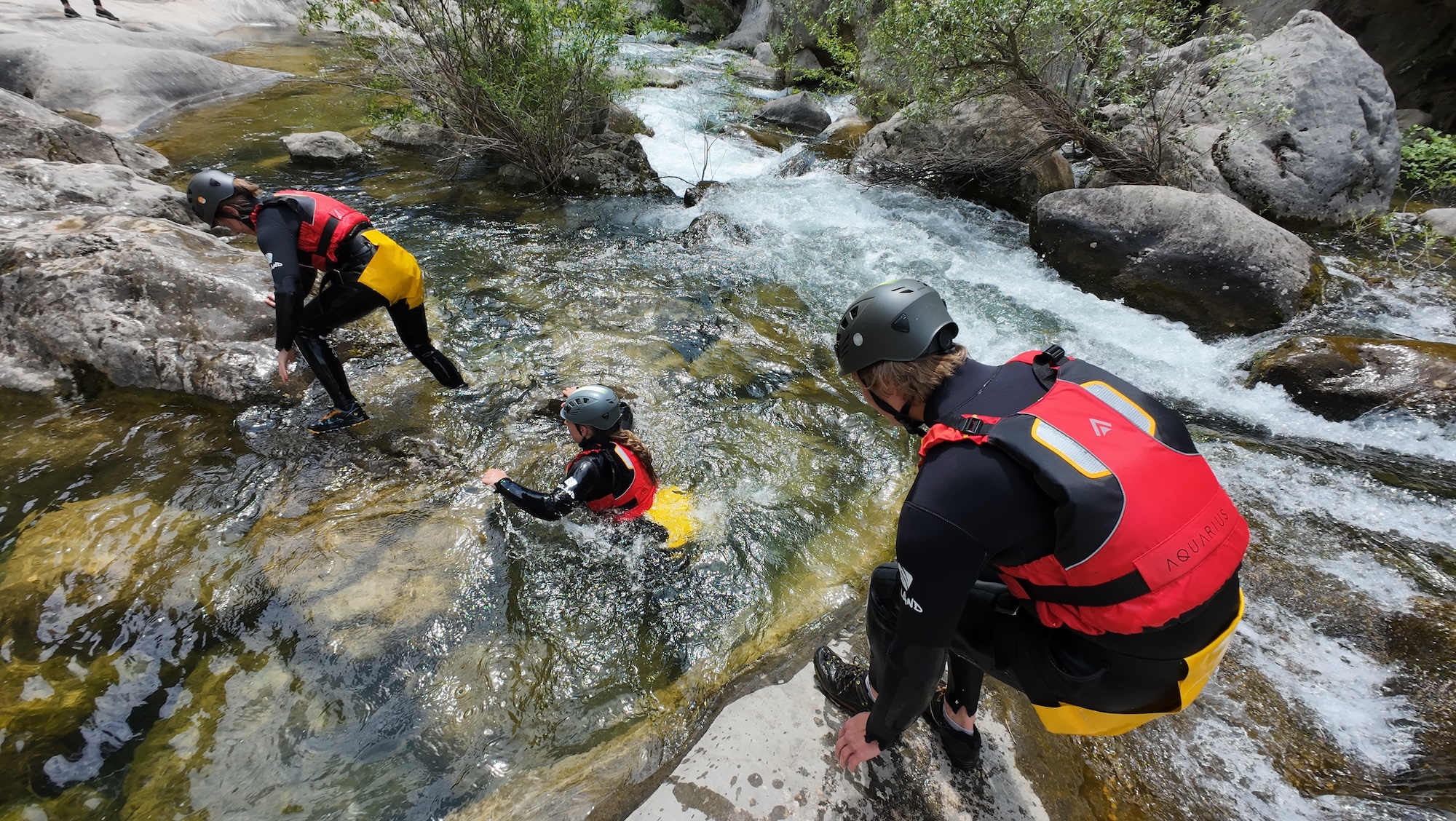 Cetina River canyoning